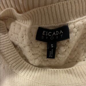 ESCADA CASHMERE BLEND SWEATER